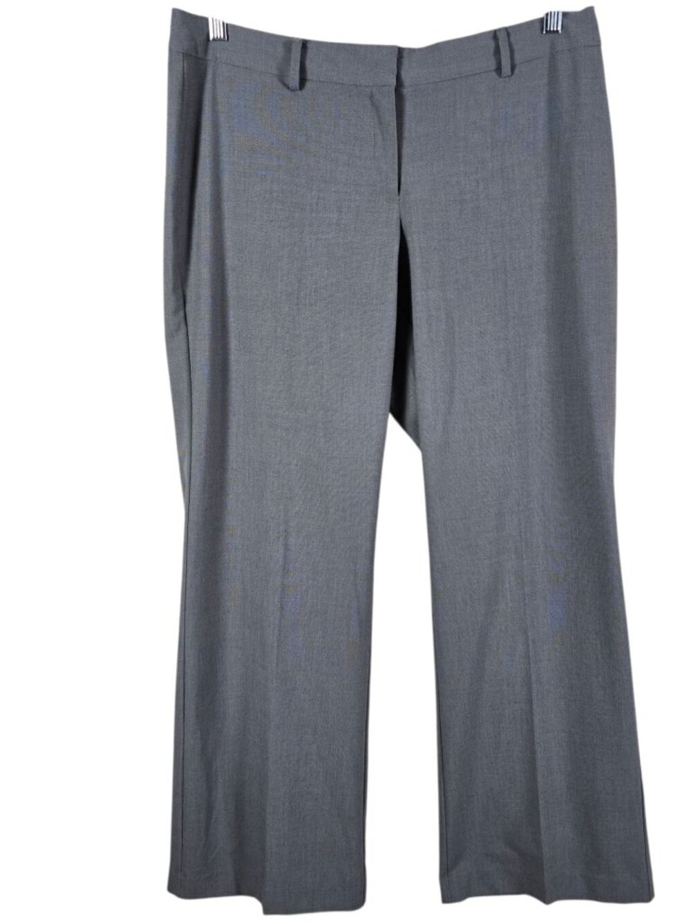 VS Body by Victoria Womens Gray The Marisa FIt Dressy Slacks Pants Size 14 Tall